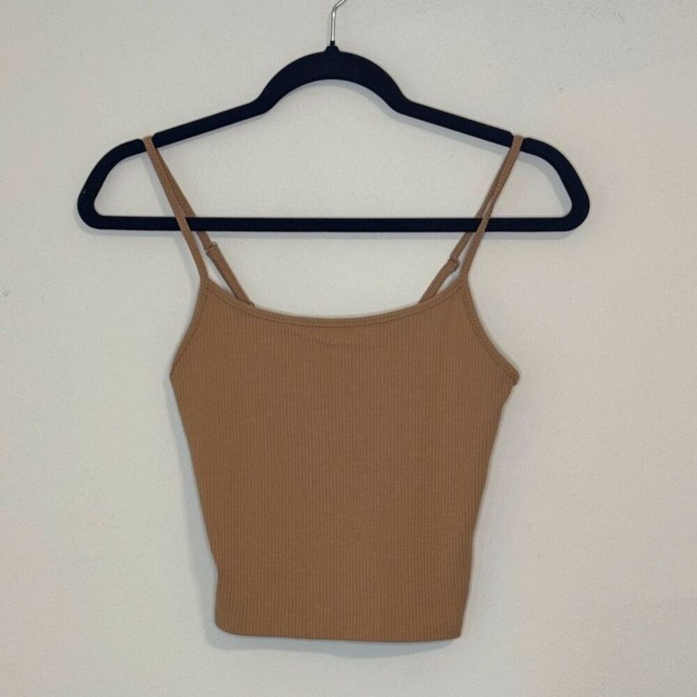 American Eagle ribbed crop